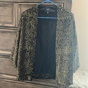 KAARI Blue sequin jacket